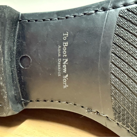 To Boot New York Classic Black Derby’s - Picture 6 of 7